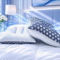 아이스냉감 그래핀듀얼 더블라인 사계절 경추베개