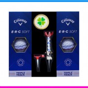 캘러웨이 erc soft 6구 볼마커 자석티세트 (3pc) 캘러웨이 erc soft  트리플트랙 6구 볼마커 자석티세트 캘러웨이 삼선 골프공