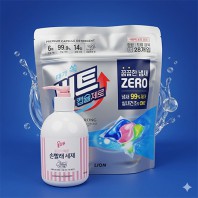 비트 캡슐세제 28입  애경 울샴푸 손빨래 세제 380ml