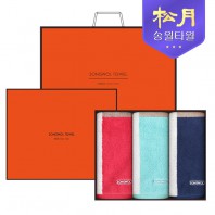 [송월타올] 송월 컬러웨이40 180g 3매세트