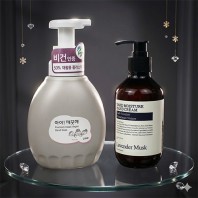 핸드워시 아이깨끗해 프리미엄 클린 비건 450ml  Nard 나드 핸드크림 280ml 2종세트
