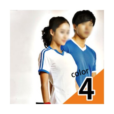 쿨론(에어로쿨)2선V넥 반팔 4종(반팔티)