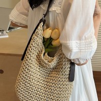 로페리아 여름용 패션 밀짚가방 숄더백(0219538)