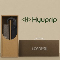 협립 3단 280T 블랙곡자손 완전자동 우산 +협립40수호텔코마180타월-세트
