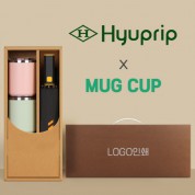 협립 3단60 슈퍼TEN(10K) 컨테이너 완전자동우산 +로하스 머그컵2P-세트
