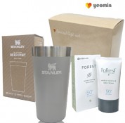 스탠리 브생건215호(스탠리 파인트컵473ml+유한킴벌리 에센스 포레스트 선크림)