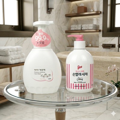 아이깨끗해 프리미엄 450ml + 애경 울샴푸 손빨래 세제