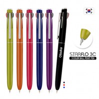 스타플로 3색 볼펜(0.7)