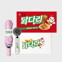 라이프스타일 92호 (쿨링 선풍기+크로커다일 3단 솔리드 암막 완전자동우산)