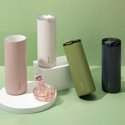 뉴에이커 착색 냄새 없는 항균 세라믹 텀블러 대용량 보온보냉 600ml