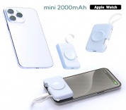 엑티몬 미니 애플 워치 보조배터리 2000mAh
