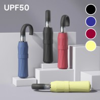 WE005 엘리펀트 3단 10K 58 PU 곡자 핸들 VIP 전자동 UV 양우산