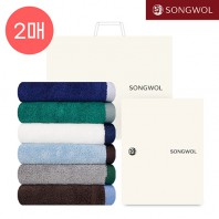송월 뱀부 포레스트40 (220g) 2P 타올세트