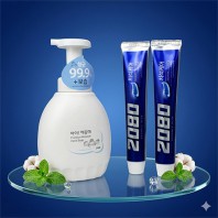 아이깨끗해 모이스처 450ml 2080 치석케어 치약2개