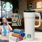 스타벅스 롱 텀블러 710ml+기능성 스포츠 타올+종이 쇼핑백 선물세트