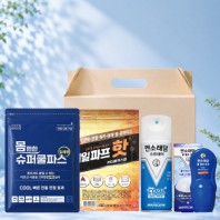 몸편한 구급키트 45호(일체형 파프+유한양행 손흥민 에어파스+바세린 젤리+구급밴드 관절고급형14p)