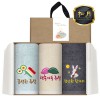 송월 추석130 고급선물 3매 세트(크라프트박스)