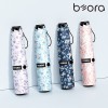 BOR 인쇄우산 056 테스지 꽃송이 초경량 우양산
