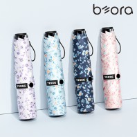 BOR 인쇄우산 056 테스지 꽃송이 초경량 우양산