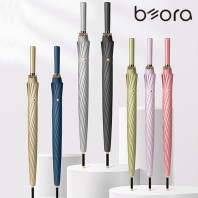 BOR 무지 인쇄우산 스윗 마시멜로 자동 장우산