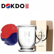 한국전통 K컬쳐 독도 40240 클래식 글라스 머그컵 440ml 1P 선물세트