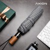 엑시온 심플우드체크3단우산