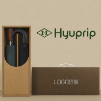 협립 3단 280T 블랙곡자손 완전자동 우산 +협립 3단70엔티크 고밀도 완전자동우산-세트
