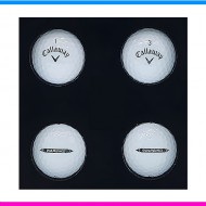 캘러웨이 워버드 디스턴스 4구세트(2pc) 캘러웨이 골프공 4구 캘러웨이 4구세트
