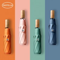 파스텔라 PS5 3단 수동 암막 양우산(UPF50+)