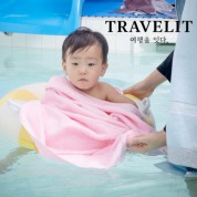[트래블잇]  400g 엔젤 바스타올 우리 아이 목욕수건