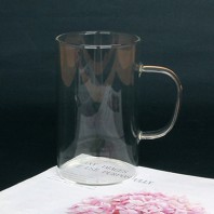 쎄미 손잡이 비어 내열글라스 600ml