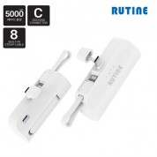 루티네 도킹 배터리 C타입 8핀 5000mAh