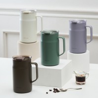 락앤락 메트로 카페 머그 세라믹 텀블러 600ml