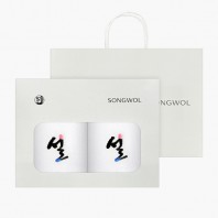 [송월타올] 설자수 2p 선물세트(쇼핑백)