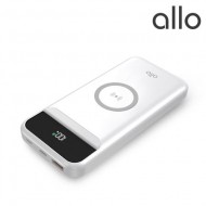 알로코리아 1005WPD LCD 디스플레이 고속 무선충전 보조배터리 10000mAh