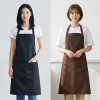 방수 앞치마 버클 목걸이형 로고인쇄 카페 식당 주방 공방 업소용 단체 유니폼