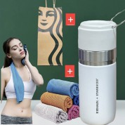 스타벅스 스탠리 텀블러 보온병 500ml+기능성 스포츠 타올+종이 쇼핑백 선물세트