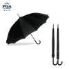 PGA 70-16K무지검정곡자 장우산(방풍기능)