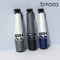 BOR 무지 인쇄우산 053 테스지 프라임 모노 자동 초경량 우양산