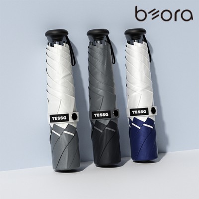 BOR 무지 인쇄우산 053 테스지 프라임 모노 자동 초경량 우양산