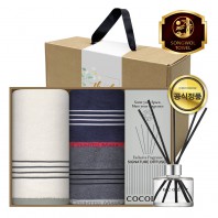 [송월] CM포라인40 1장+CM포라인 스포츠타올 2장+코코도르 200ml(4조세트)