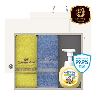 [송월] CM센치40 세면2+핸드워시1 3P세트