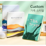 제이엘 굿즈 주문제작 플랫커버 노트 수첩