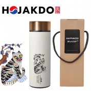 한국전통 K컬쳐 까치와호랑이 호작도 파우더 데일리 텀블러 440ml 선물세트
