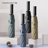 코션 M2 3단 자동 레이어드 암막 양우산(UPF50+)