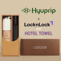 협립 3단60 슈퍼TEN(10K) 포뮬러타이어 고밀도 완전자동우산 +락앤락 메트로머그+협립40수호텔코마180타월-세트