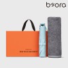 BOR 032 미니 우양산 타올세트 (솔리드혼방사 무지40+파스텔블룸)