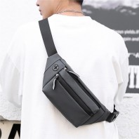 남녀공용 가벼운 방수 힙색 슬링백