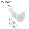 템플러 PD 20W 1포트 CtoC TEM-Y24-P20U1N