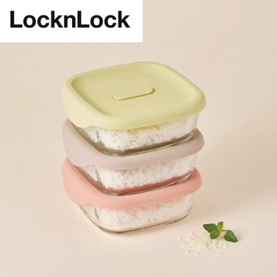 락앤락 바로한끼 밥용기 Lite 320ml 3P 세트 LL-50
